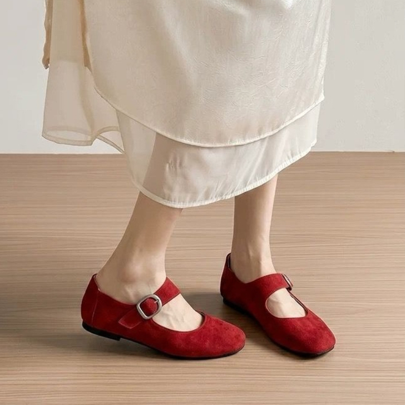Mary Jane Shoes - Vintage Style Mary Jane Shoes for