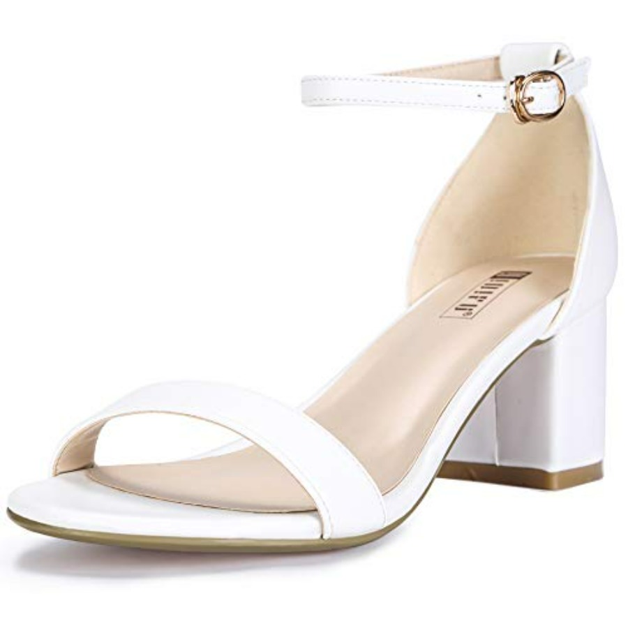 Low Block Heel Pump - Women's Cookie-LO Low Block Heels Chunky
