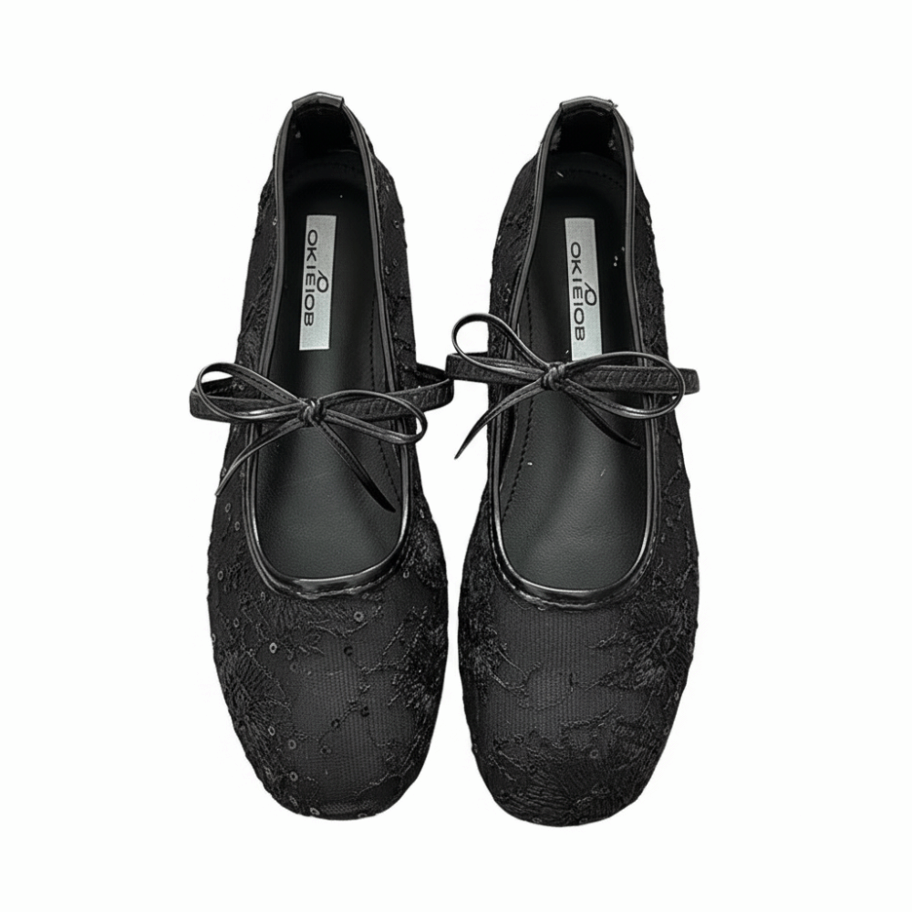 Mary Jane Shoes - 1 Pair Elegant Slip On Design