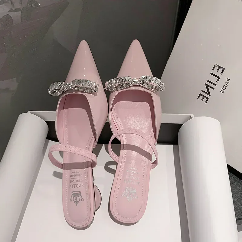 Women Patent Pink Slippers Spr – Women'S Shoes Clogs Bewertung und Preis