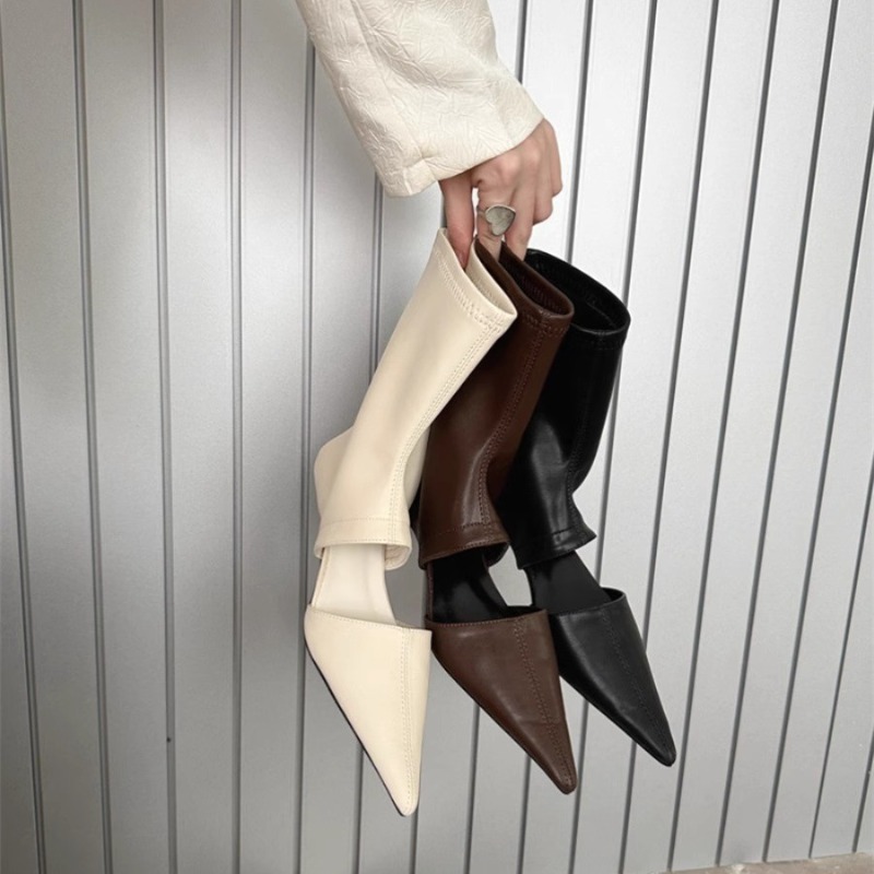 New Black Pointed Hollowed Out – Women Shoes Black Bewertung und Preis