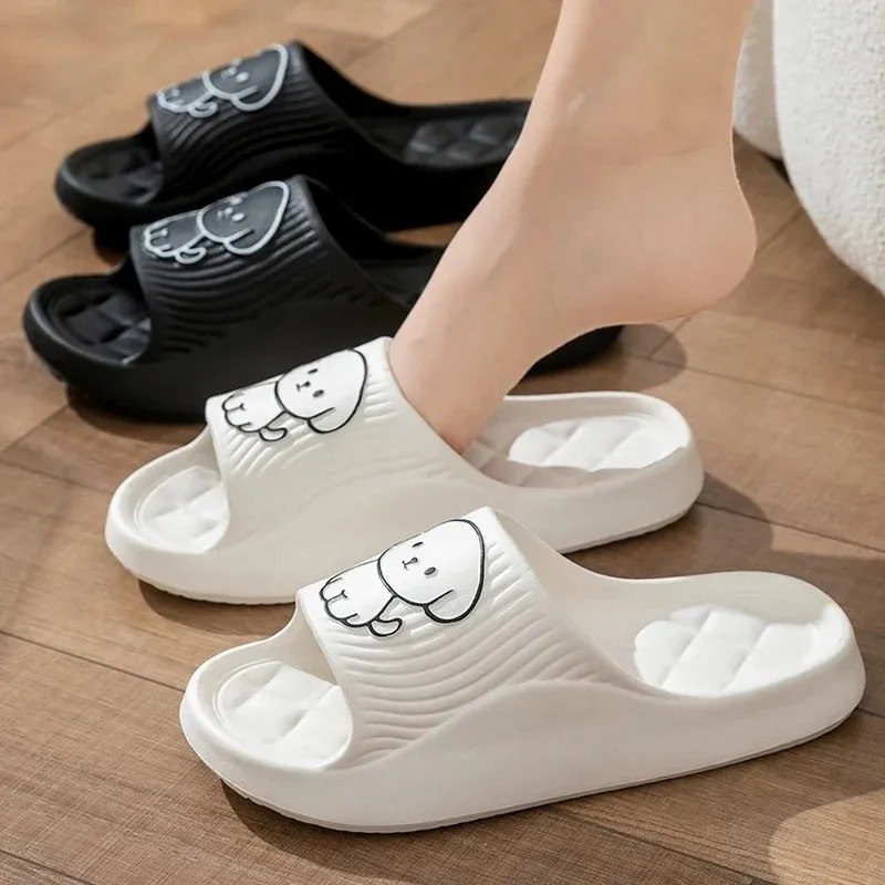 Cute Carton Slippers Bathroom  – Women Shoes Wedges Bewertung und Preis