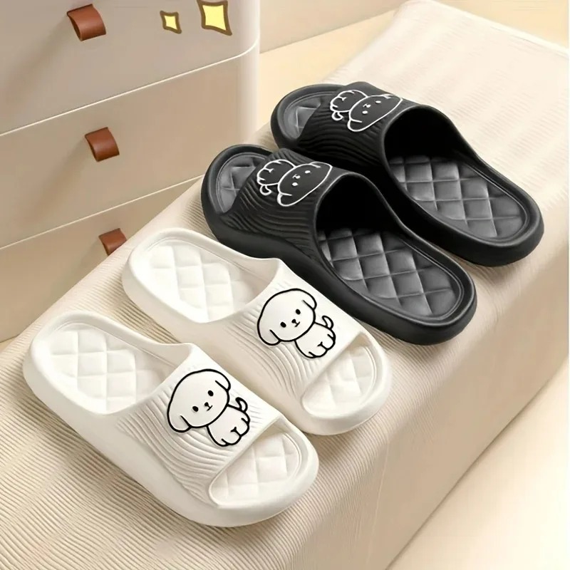Cute Carton Slippers Bathroom  – Women Shoes Wedges Bewertung und Preis