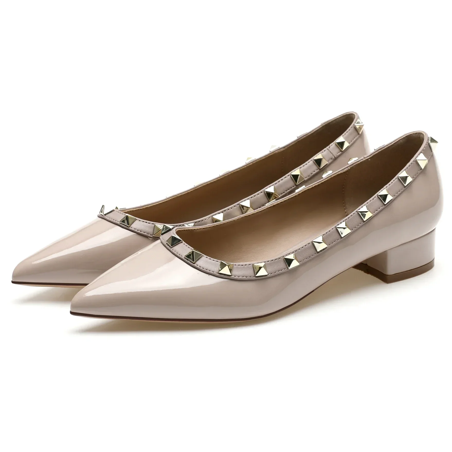【Measure Your Feet Length Befo – Low Block Heel Pump Bewertung und Preis