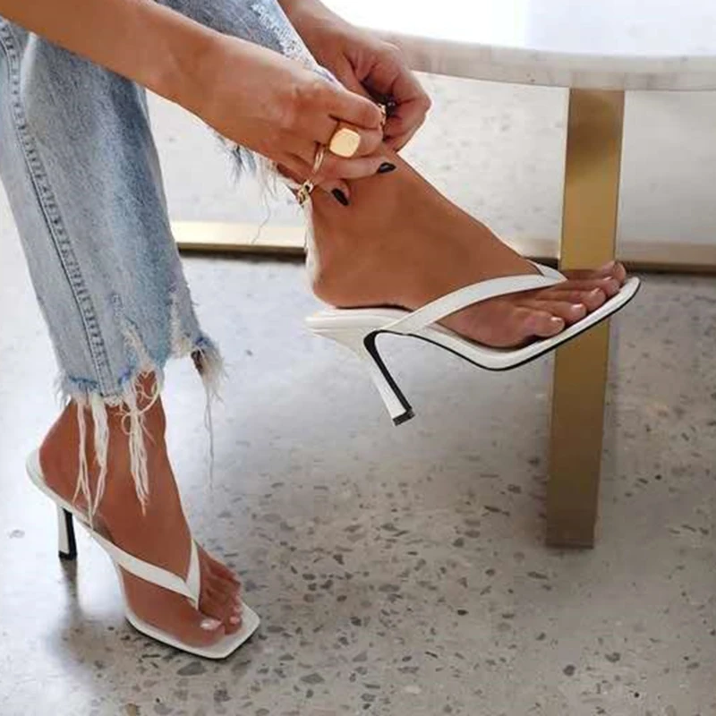 Stylish Women's Heel Flip Flop – Women Shoes Black Bewertung und Preis