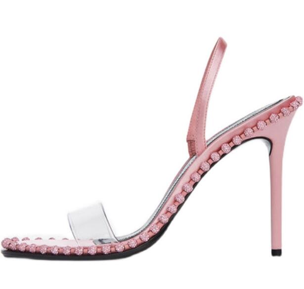 Summer Girls Pink Black White  – Clear Strap Heel Bewertung und Preis