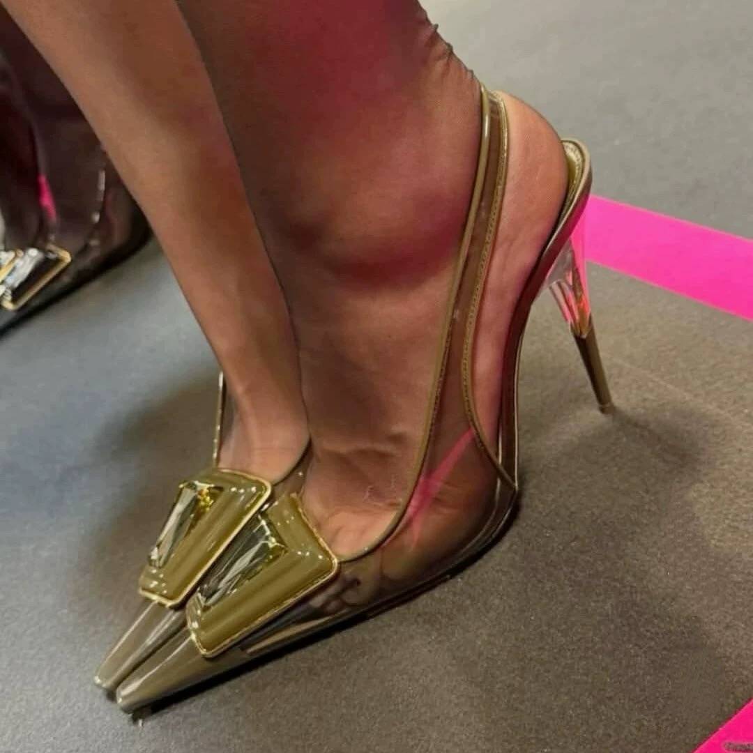 2026 Summer New Transparent Sq – Clear Strap Heel Bewertung und Preis