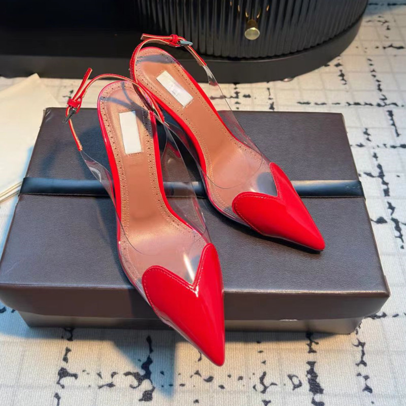 Designer Brand Original Heart- – Clear Strap Heel Bewertung und Preis