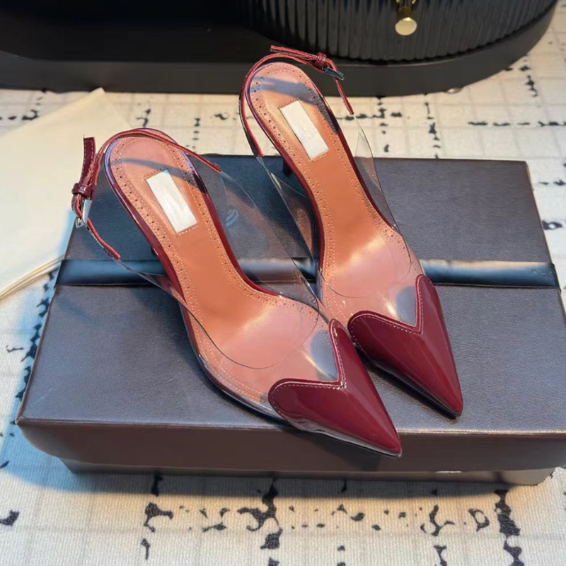 Designer Brand Original Heart- – Clear Strap Heel Bewertung und Preis