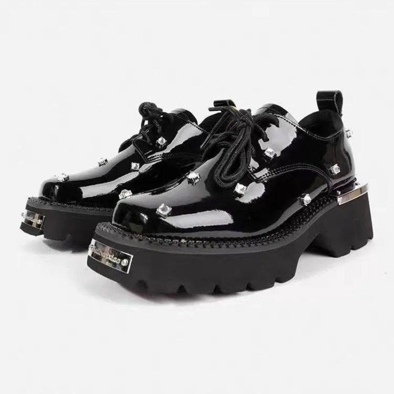 Women Loafers Crystal Platform – Mary Jane Shoes Bewertung und Preis
