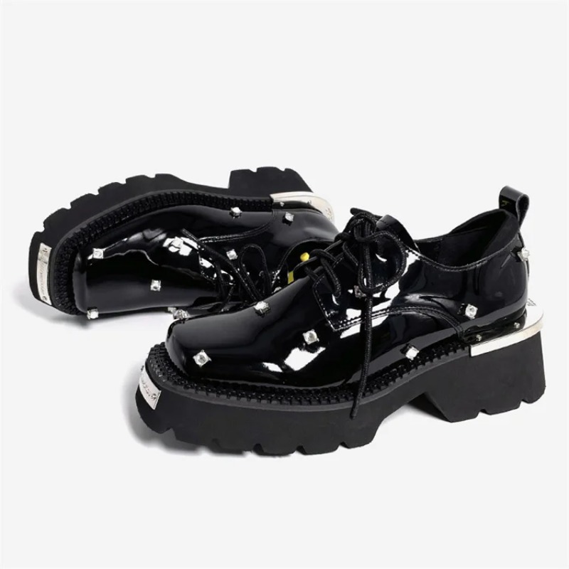 Women Loafers Crystal Platform – Mary Jane Shoes Bewertung und Preis