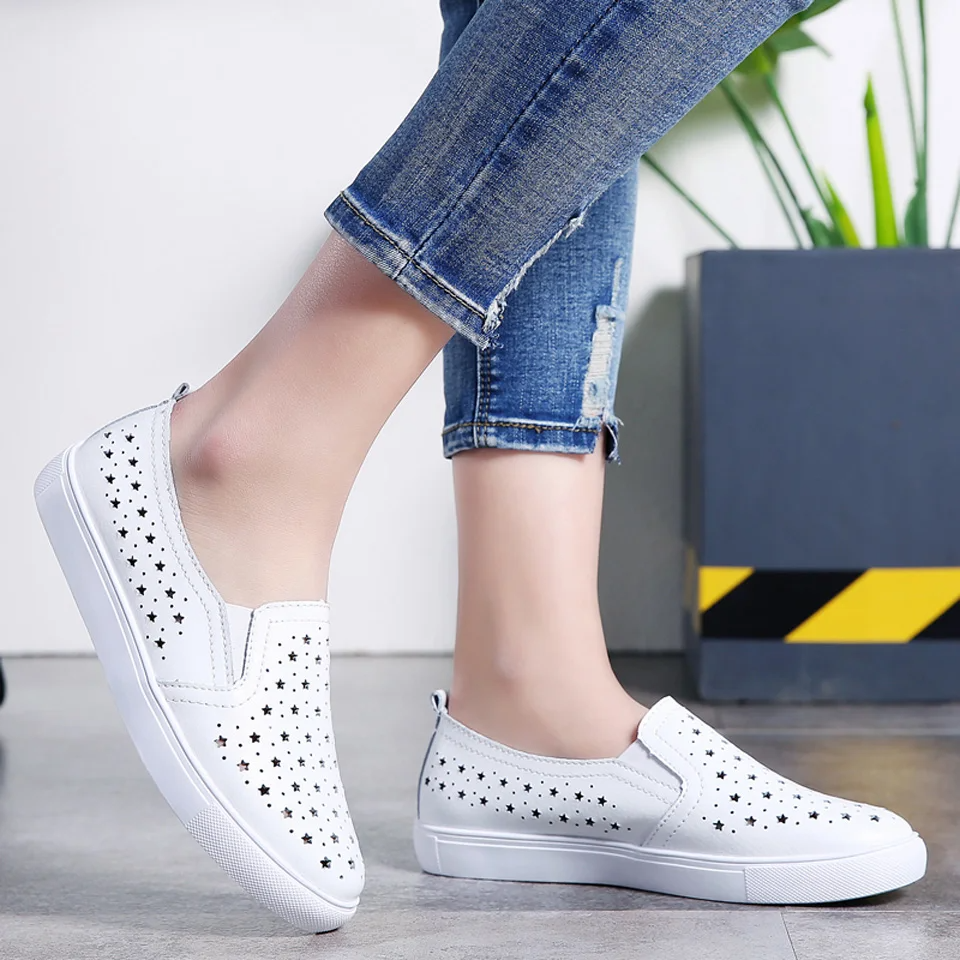 Spring Summer Silver Flats Hol – Women'S Shoes For Standing All Day Bewertung und Preis