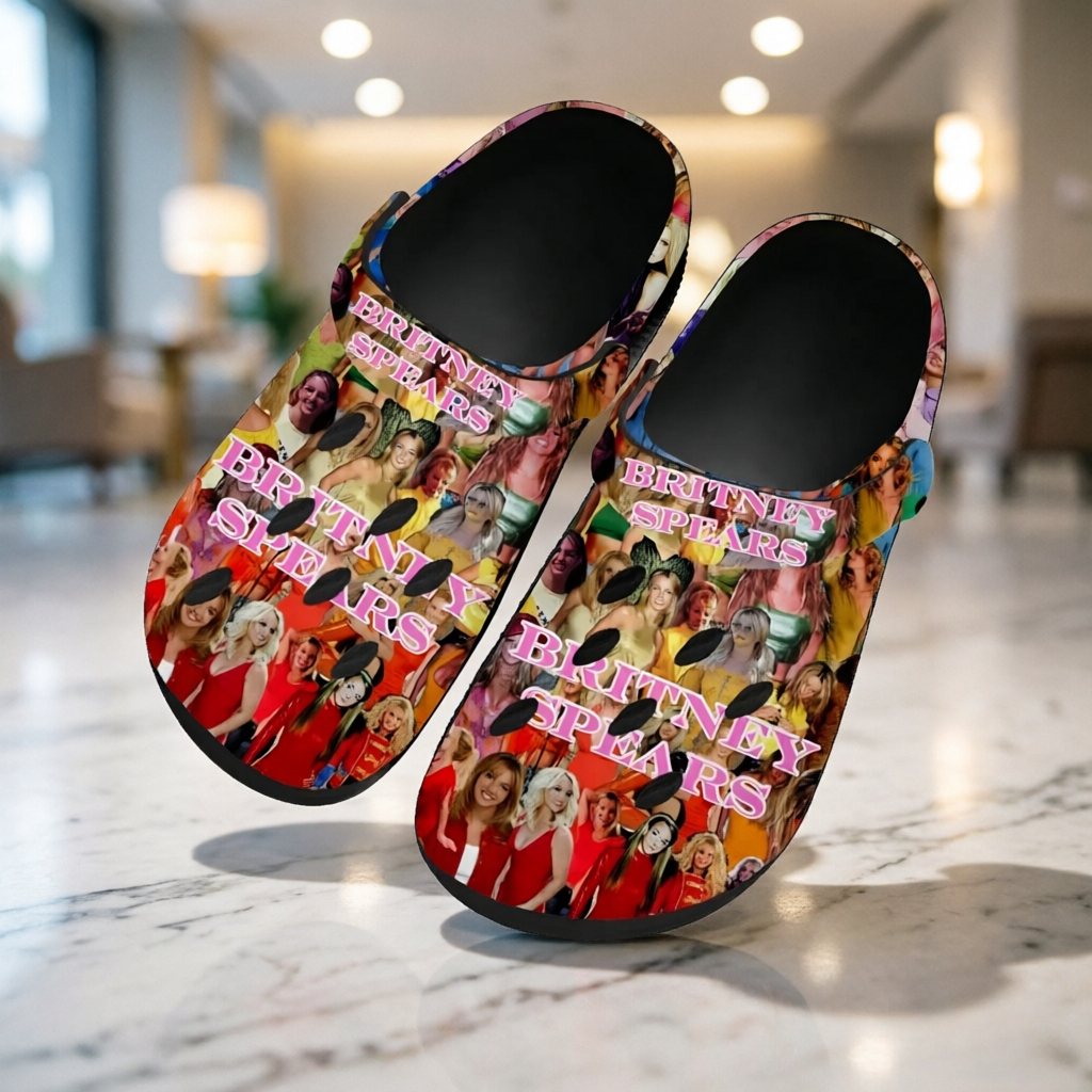 Britney Spears Pop Music Theme – Women'S Shoes Clogs Bewertung und Preis
