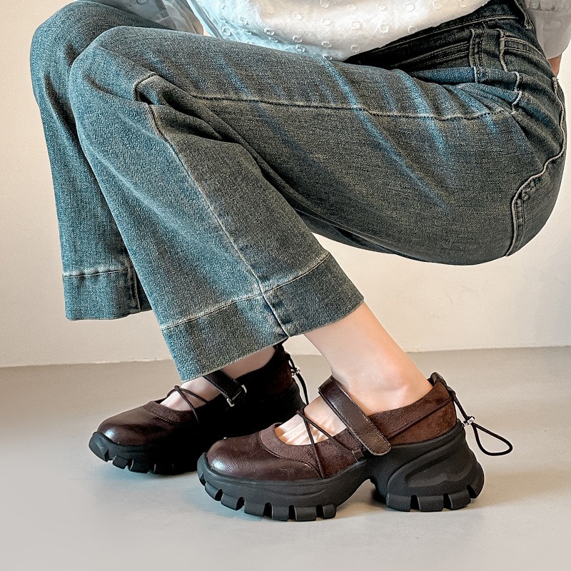 New Retro Ballet Mary Jane Sho – Women Shoes Wedges Bewertung und Preis