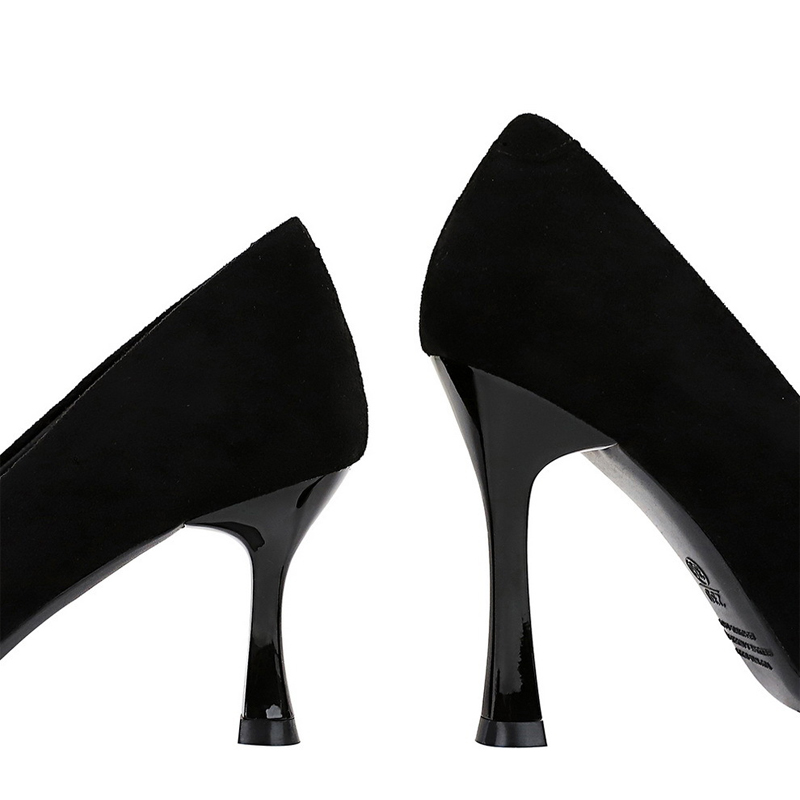 BIGTREE Shoes Suede Black Wome – Women Shoes Zara Bewertung und Preis