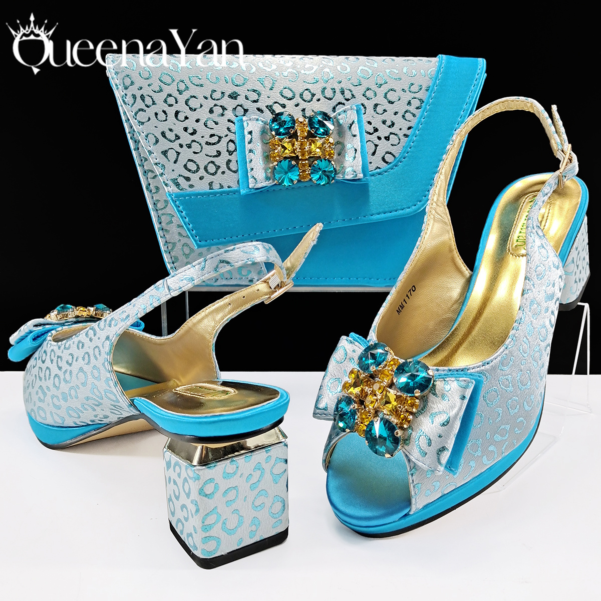 Queena Yan Light Blue Elegant  – Women'S Shoes Navy Blue Bewertung und Preis