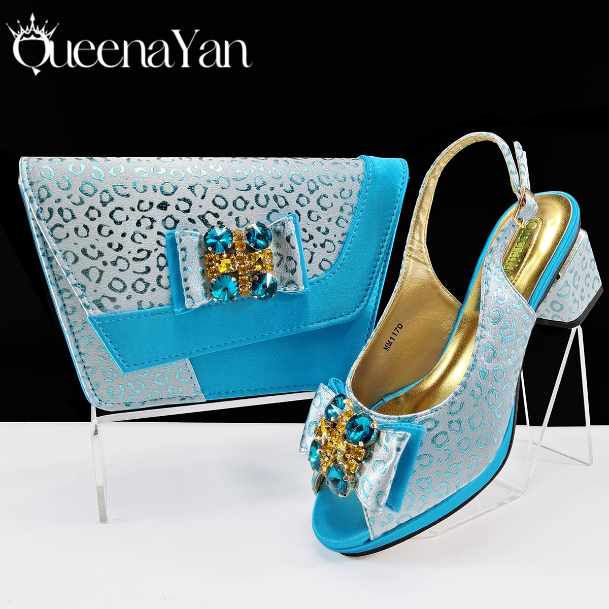 Queena Yan Light Blue Elegant  – Women'S Shoes Navy Blue Bewertung und Preis
