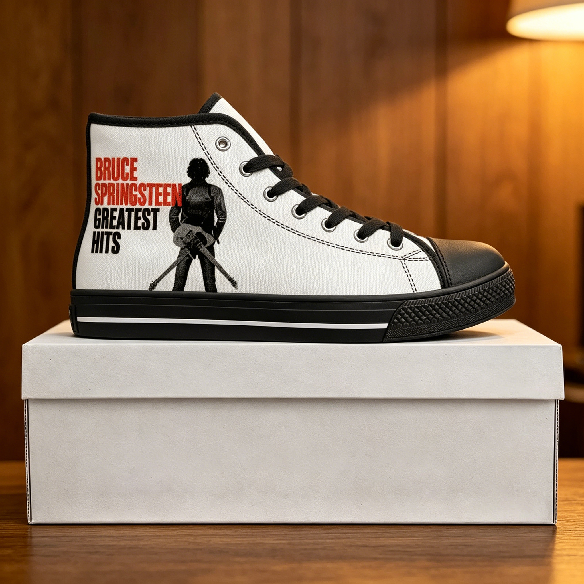 Born To Run Custom High Top Sh – Women Shoes Quote Bewertung und Preis