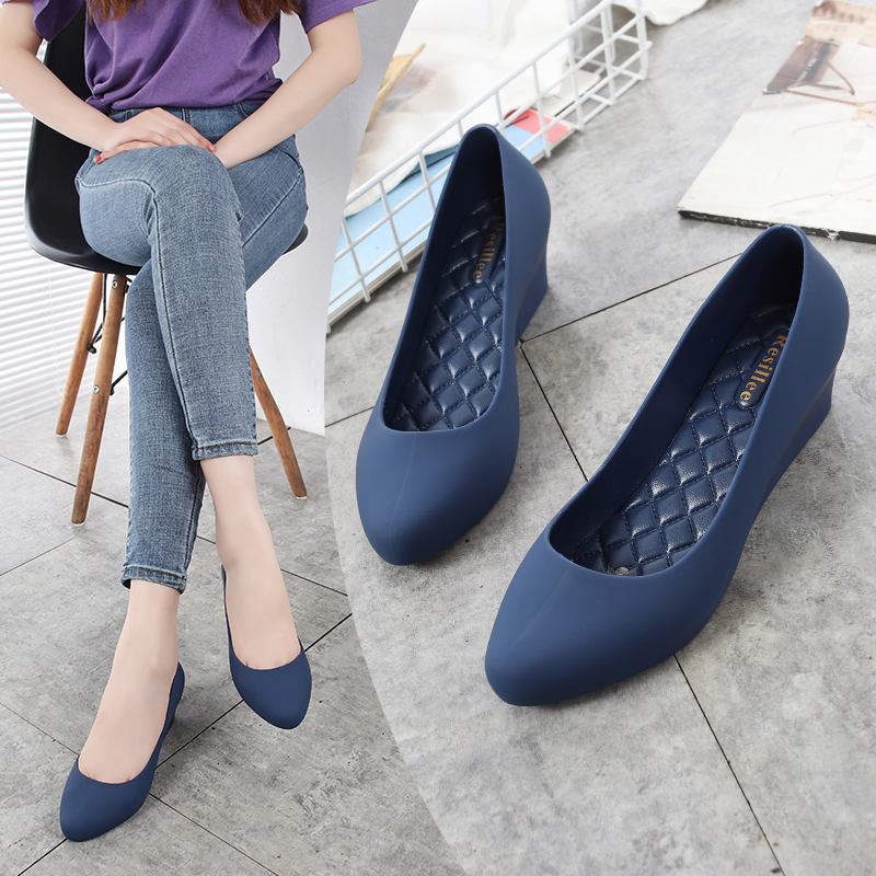 Resillee Women Navy Blue Wedge – Women'S Shoes Navy Blue Bewertung und Preis