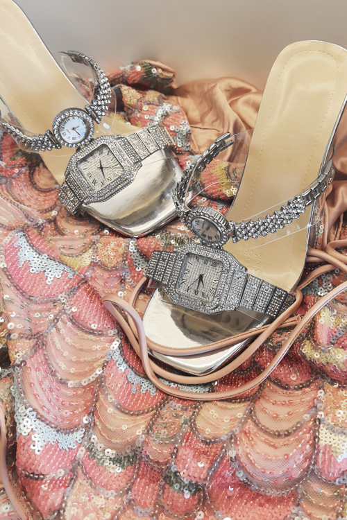 Original design Crystal watch  – Clear Strap Heel Bewertung und Preis