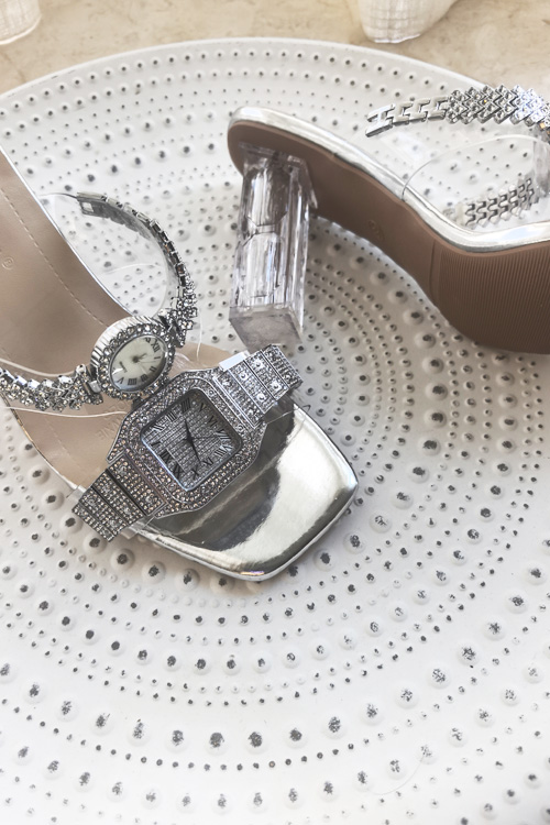 Original design Crystal watch  – Clear Strap Heel Bewertung und Preis