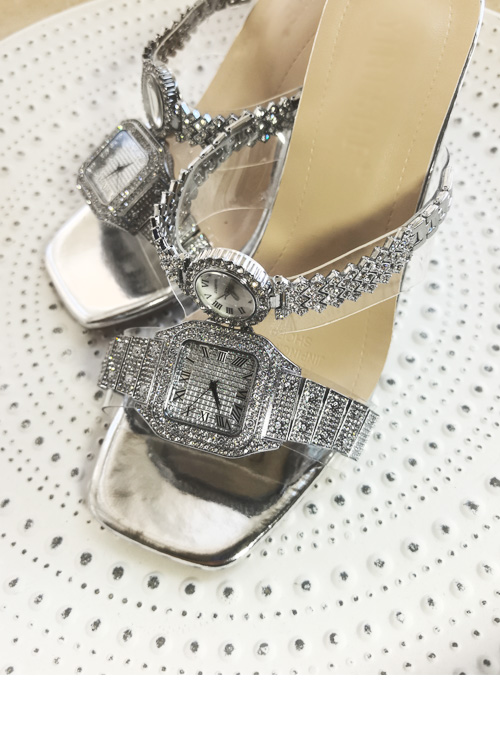 Original design Crystal watch  – Clear Strap Heel Bewertung und Preis