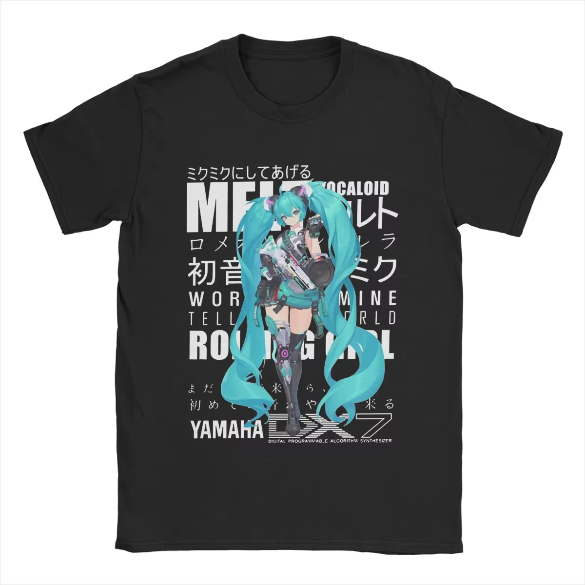 Hatsune Miku Cartoon T-shirt f – Women'S Shoes For Crews Bewertung und Preis