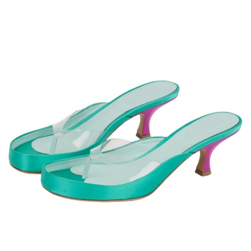 Clear Pvc Strap Thong Cat Heel – Clear Strap Heel Bewertung und Preis