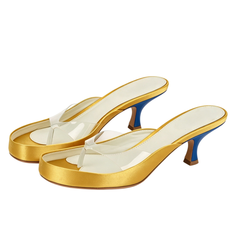 Clear Pvc Strap Thong Cat Heel – Clear Strap Heel Bewertung und Preis