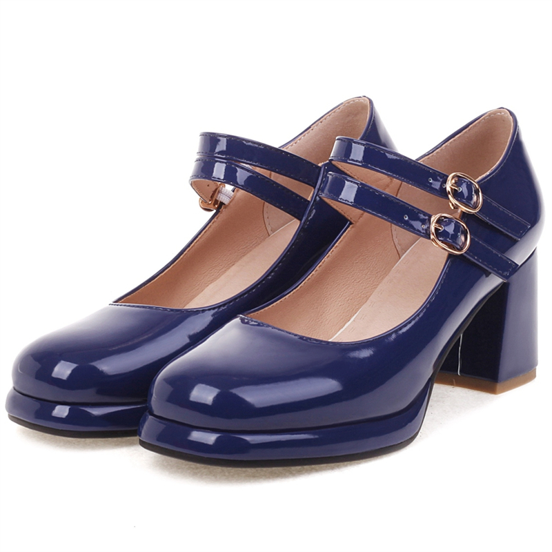 Elegant High Heels Pumps Women – Women'S Shoes Navy Blue Bewertung und Preis