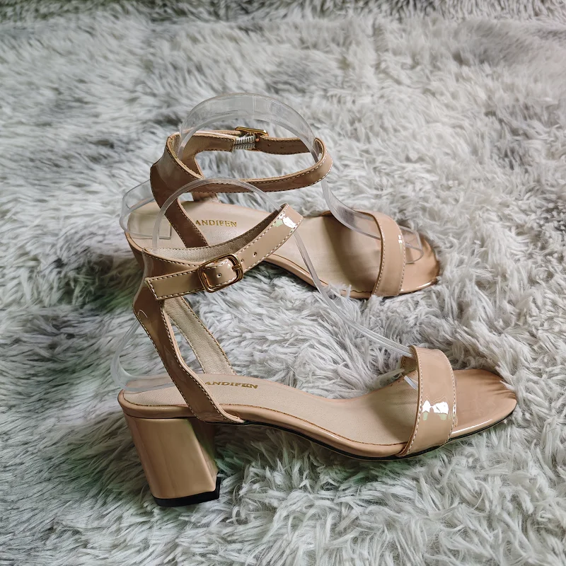 Women Chunky Sandals New Summe – Low Block Heel Pump Bewertung und Preis