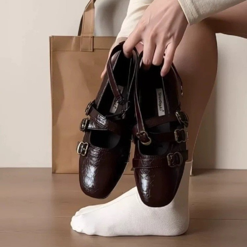 2025 New Square Toe Heightened – Mary Jane Shoes Bewertung und Preis
