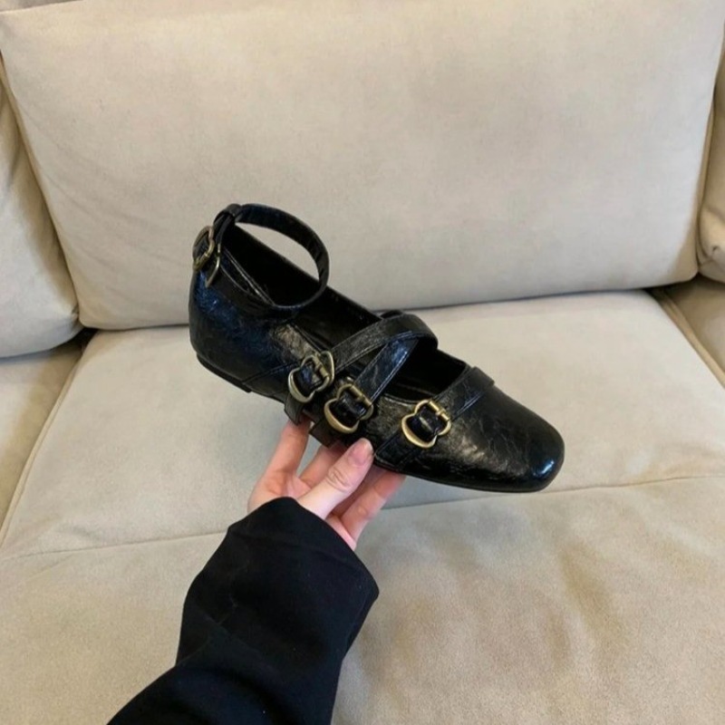 2025 New Square Toe Heightened – Mary Jane Shoes Bewertung und Preis