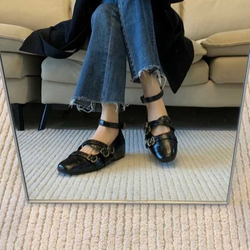 2025 New Square Toe Heightened – Mary Jane Shoes Bewertung und Preis