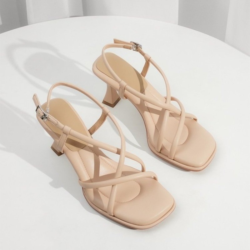 2026 Summer New Simple Square  – Women Shoes Zara Bewertung und Preis