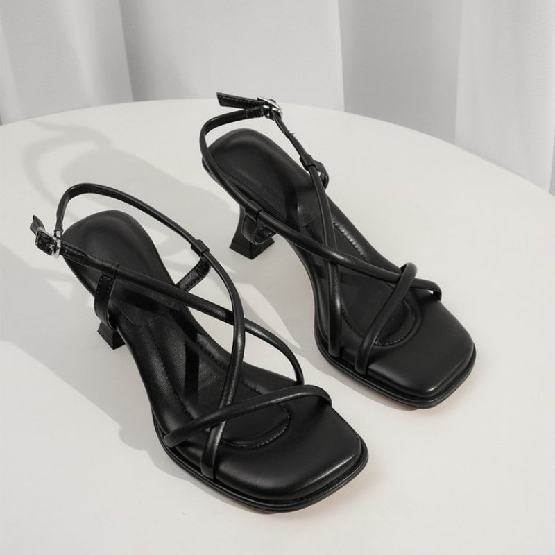 2026 Summer New Simple Square  – Women Shoes Zara Bewertung und Preis