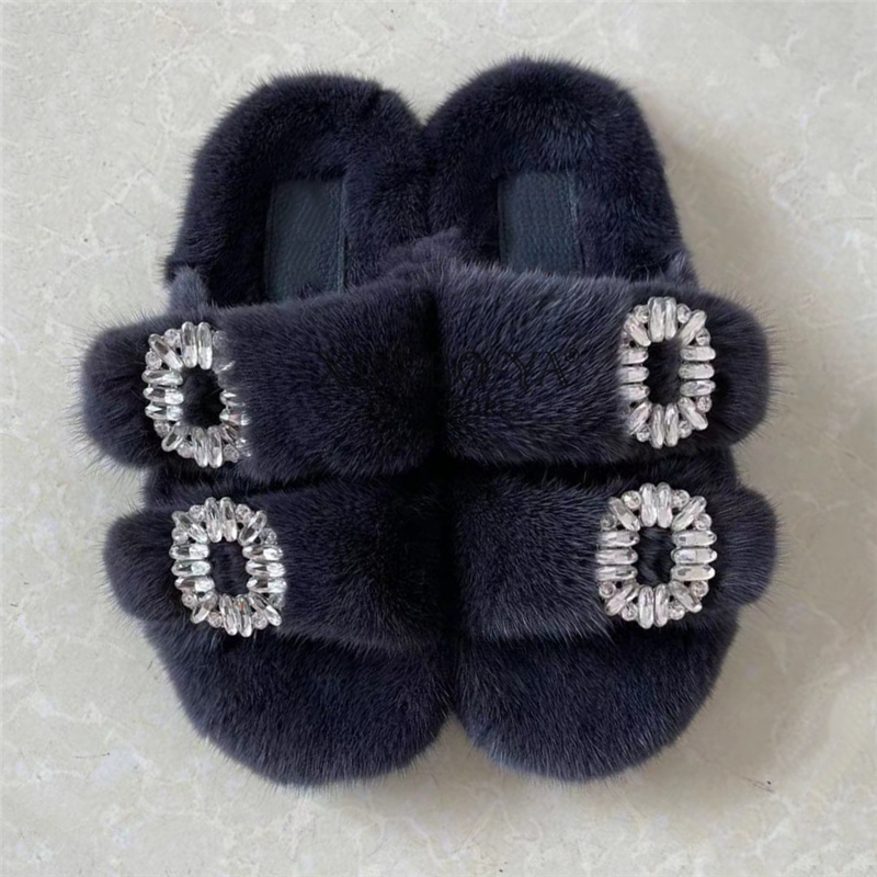 Mink Slippers Winter Women's S – Women Shoes Mk Bewertung und Preis