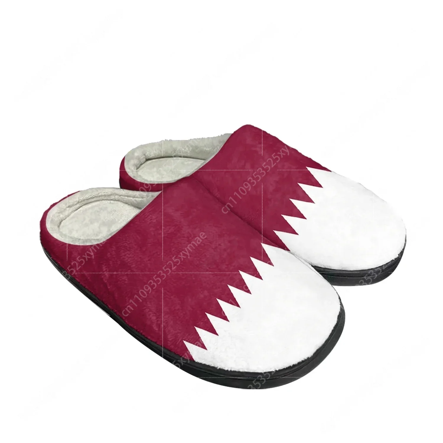Qatar Flag Home Cotton Custom  – Women Shoes Qatar Bewertung und Preis