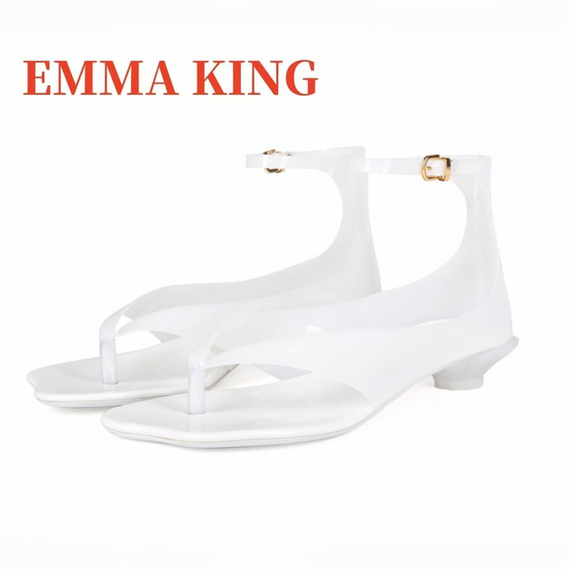 Women's Thong Jelly Sandals,20 – Clear Strap Heel Bewertung und Preis