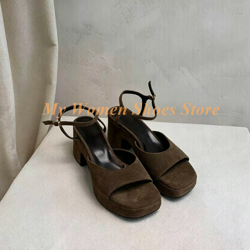 Chunky Heel Square Toe Suede S – Women Shoes Black Bewertung und Preis