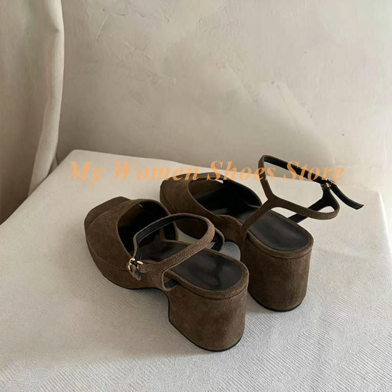 Chunky Heel Square Toe Suede S – Women Shoes Black Bewertung und Preis