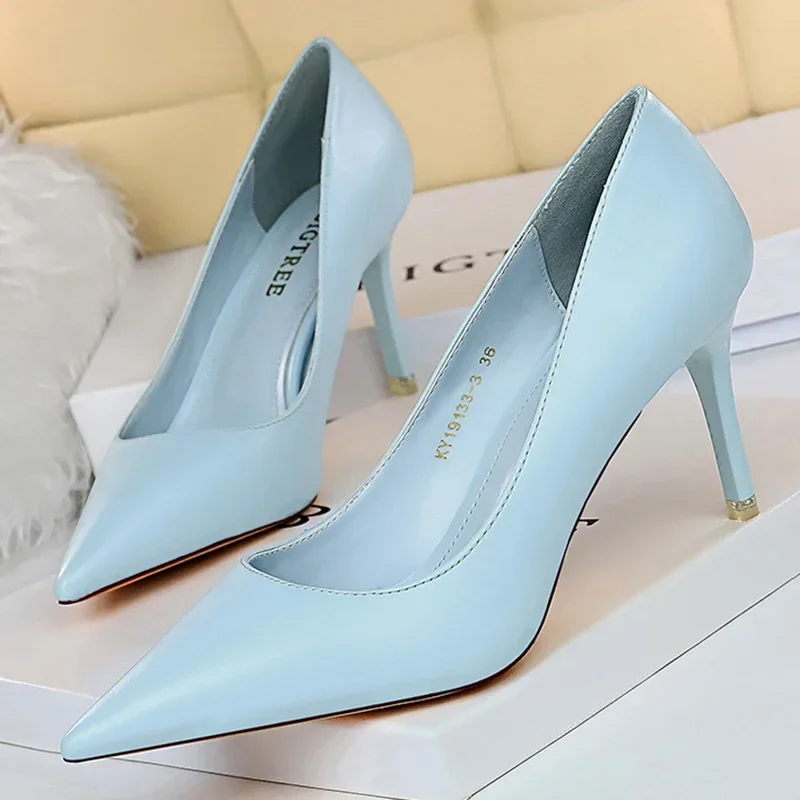 Woman Fashion Career Formal 7. – Women'S Shoes Navy Blue Bewertung und Preis