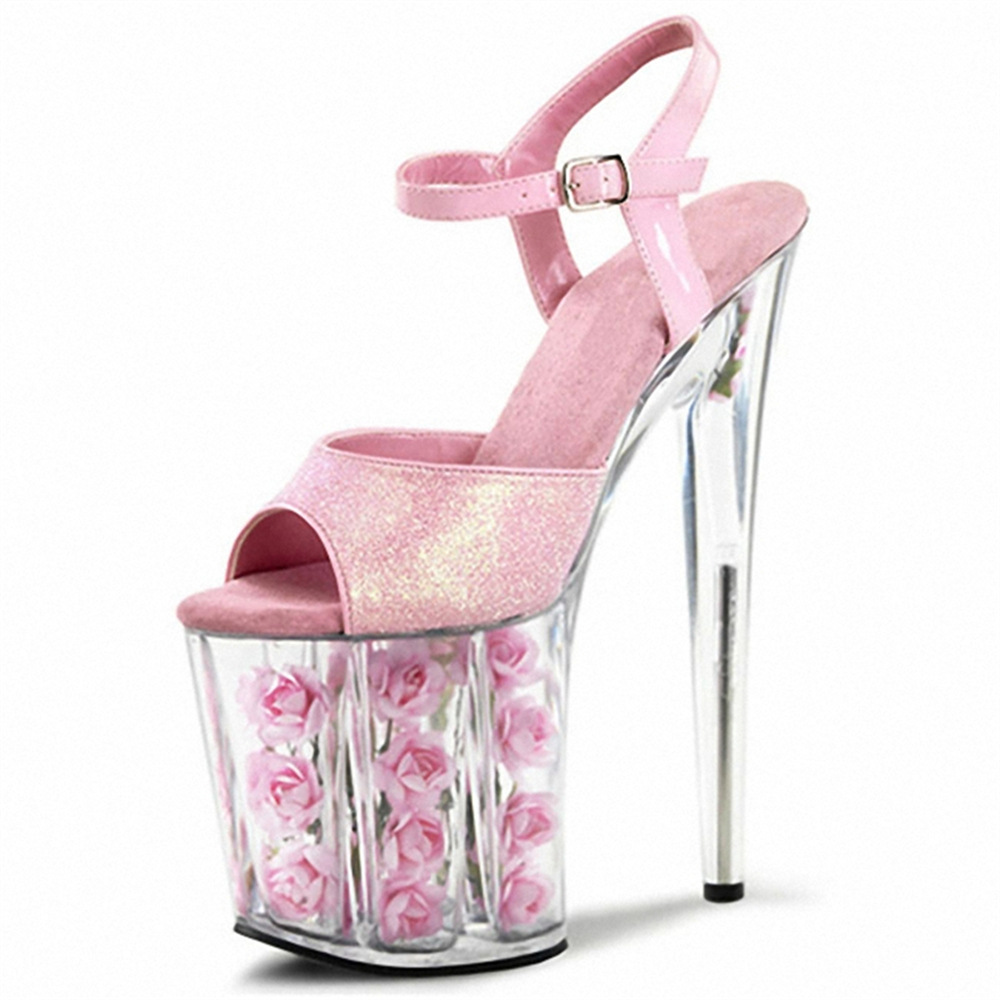 2025 Fashion Sexy Pole dancing – Peep Toe Heels Bewertung und Preis