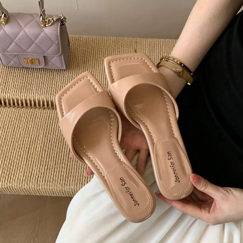 2026 Fashion Women Summer Squa – Women'S Shoes Navy Blue Bewertung und Preis