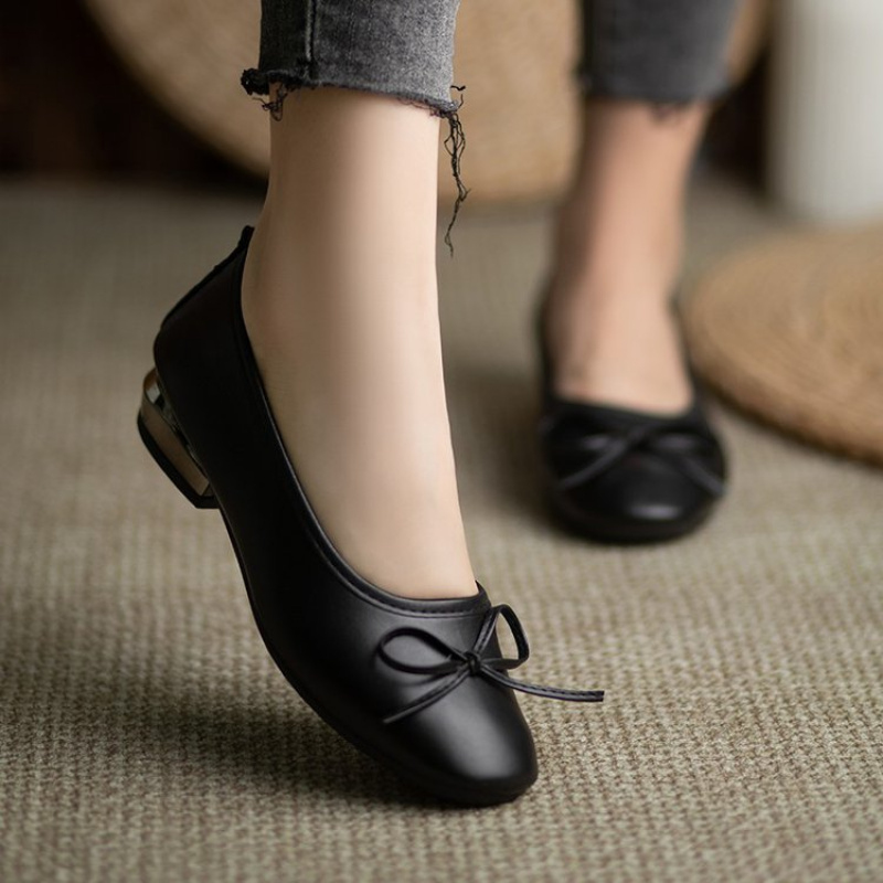 Elegant Bowknot Flat Shoes for – Women Shoes Black Bewertung und Preis