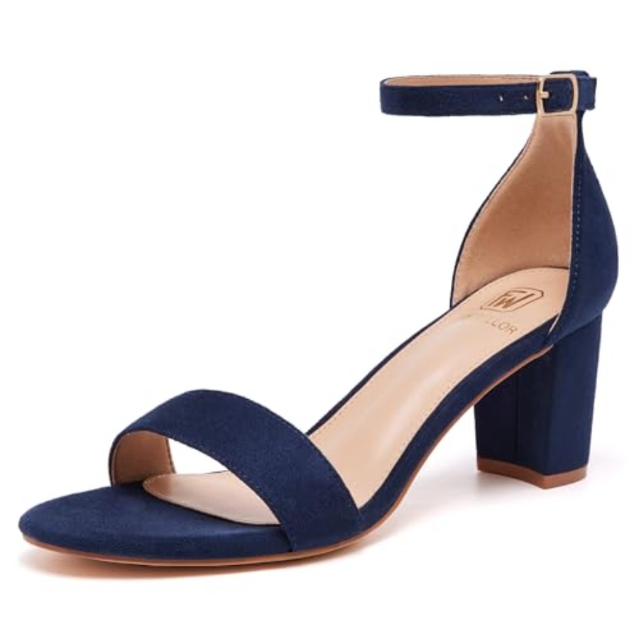 FW FRAN WILLOR Women Open Toe  – Low Block Heel Pump Bewertung und Preis