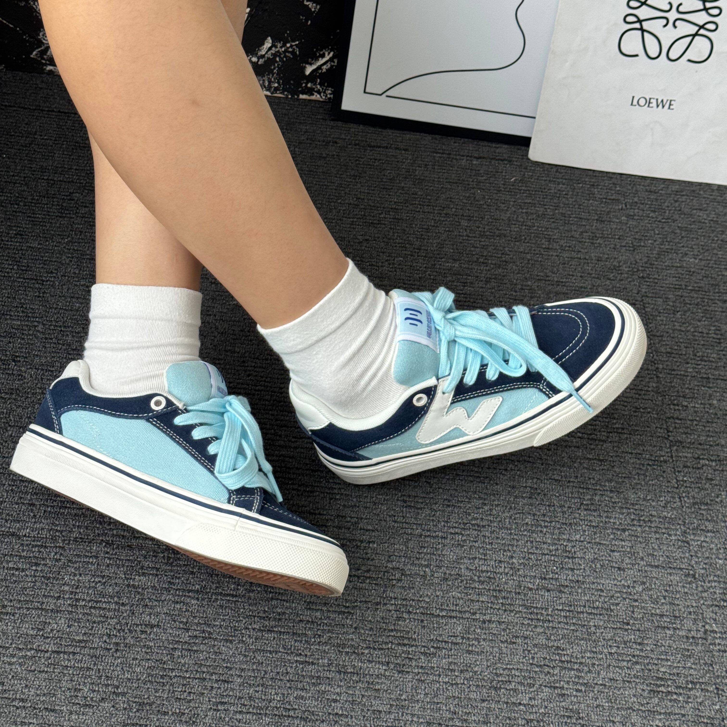 Ollieskate Navy Blue Suede Can – Women'S Shoes Navy Blue Bewertung und Preis