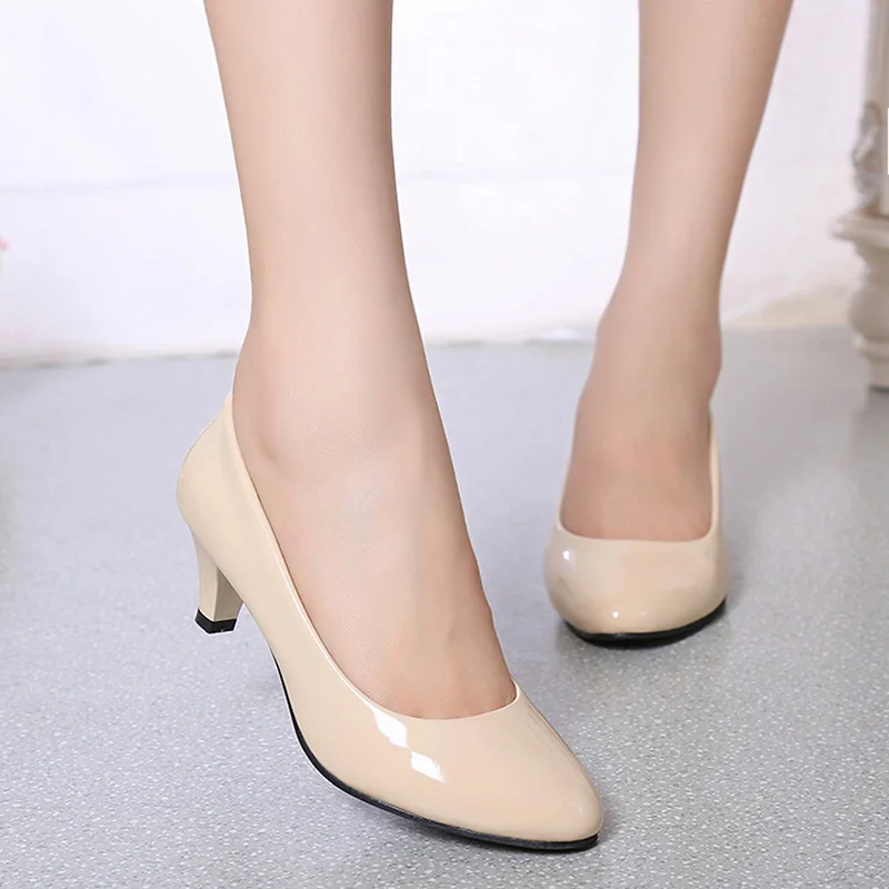 Female Pumps Nude Shallow Mout – Women'S Shoes Clogs Bewertung und Preis