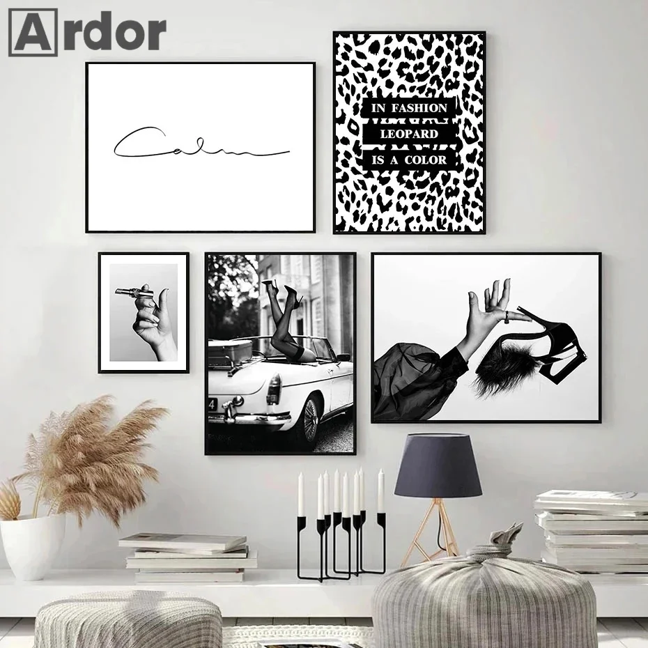Fashion Sexy Women Wall Art Po – Women Shoes Quote Bewertung und Preis