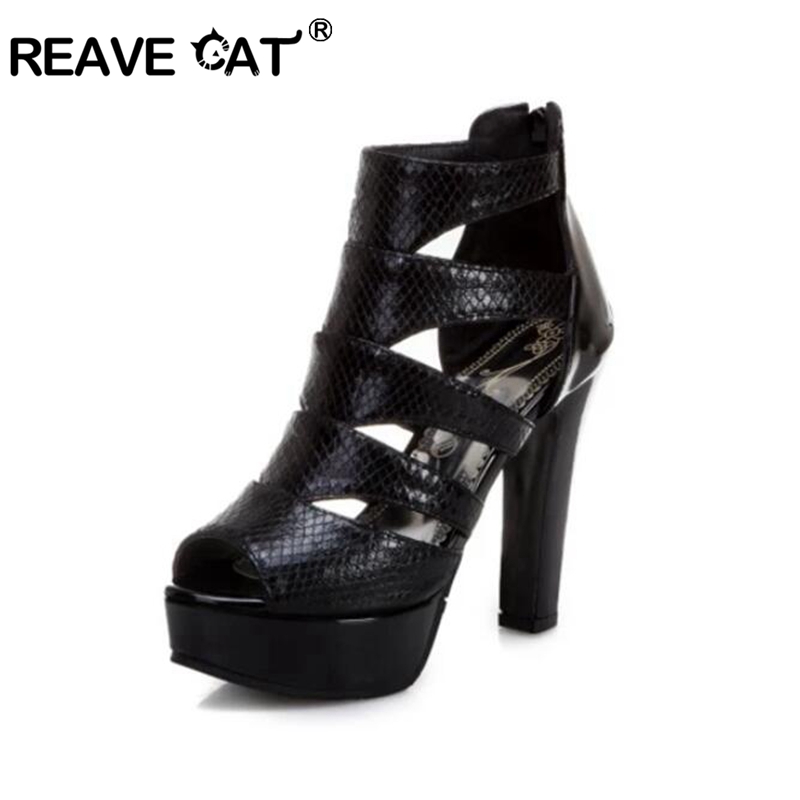 REAVE CAT Sexy Size 34-50 Wome – Peep Toe Heels Bewertung und Preis